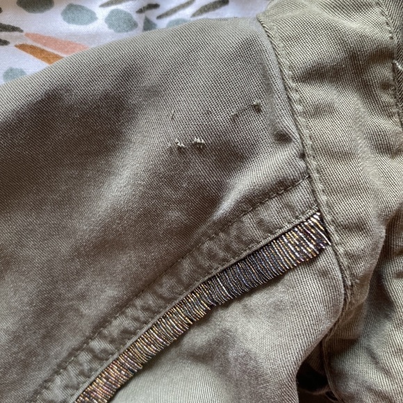 FREE People Women's Moss Off Campus Button Down Shirt Small - Picture 10 of 10